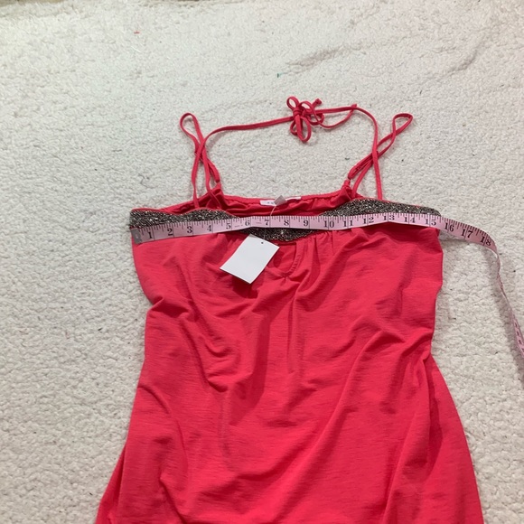 Socialite embellished keyhole multi strap tank O - Picture 4 of 6